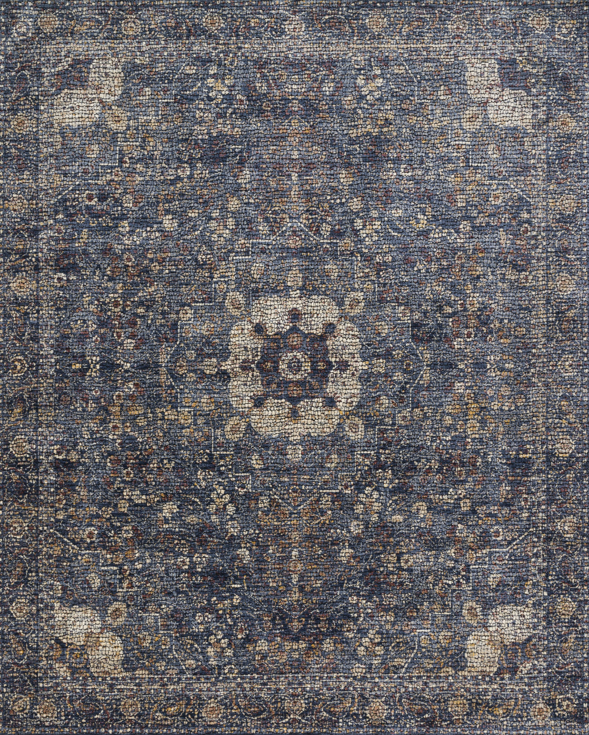 Blue 6'7 x 9'4 Rug B8590