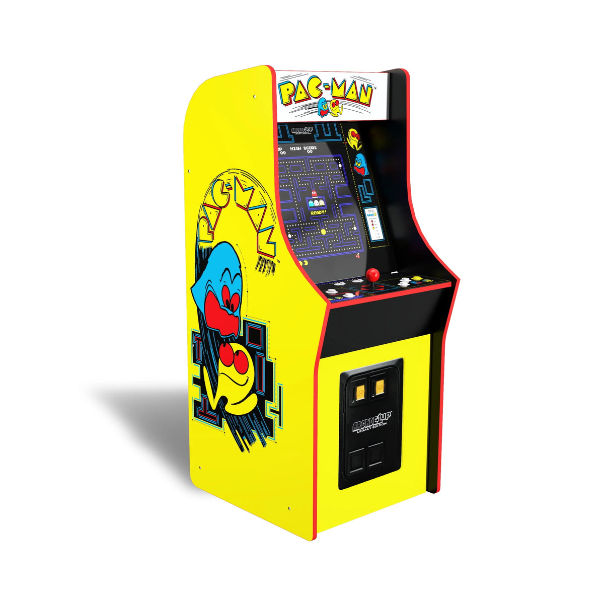 4 Feet Tall Stand-Up Arcade Game with 14 Classic Games and 17-Inch Screen E965