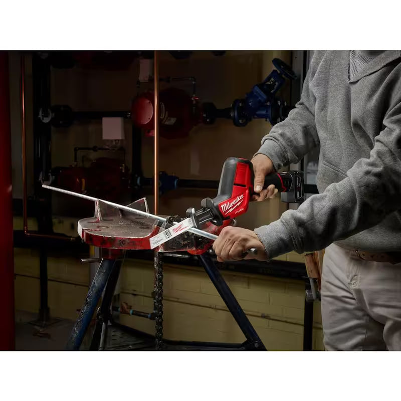 12V Lithium-Ion Brushless Cordless Reciprocating Saw with 2.5 Ah Battery Pack Z7244