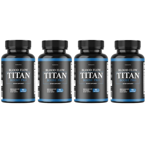 Blood Flow Supplement 4 Bottles Z8885