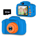 Kids Selfie Camera with 32GB SD Card C396