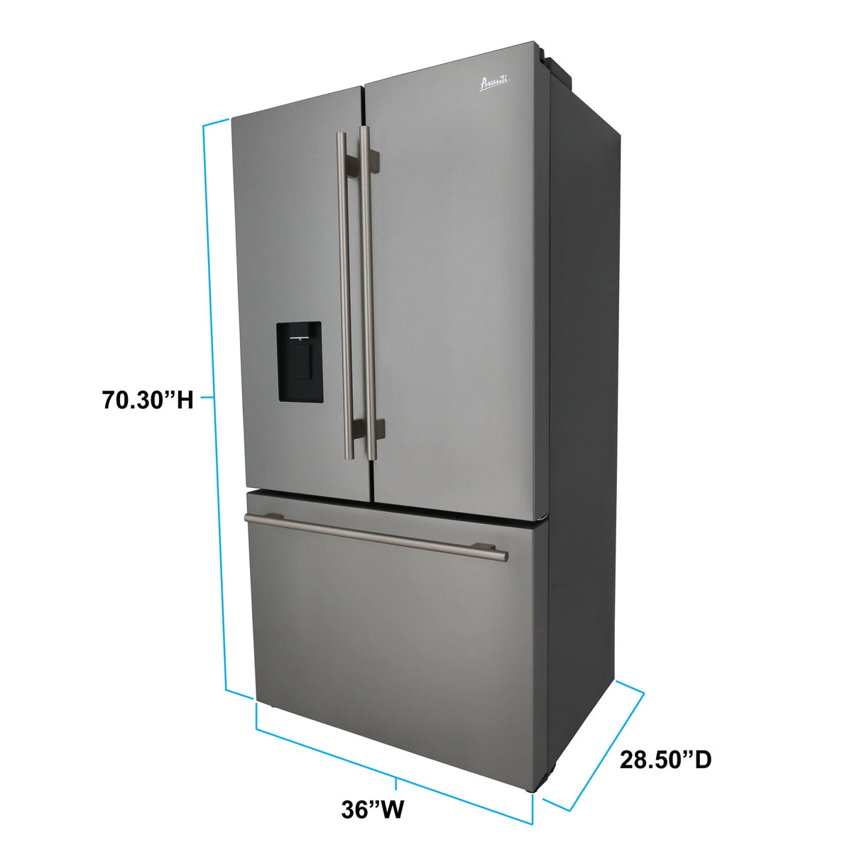 22.1 cu ft Stainless Steel Refrigerator J7708
