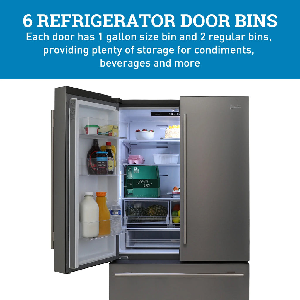 22.1 cu ft Stainless Steel Refrigerator J7708