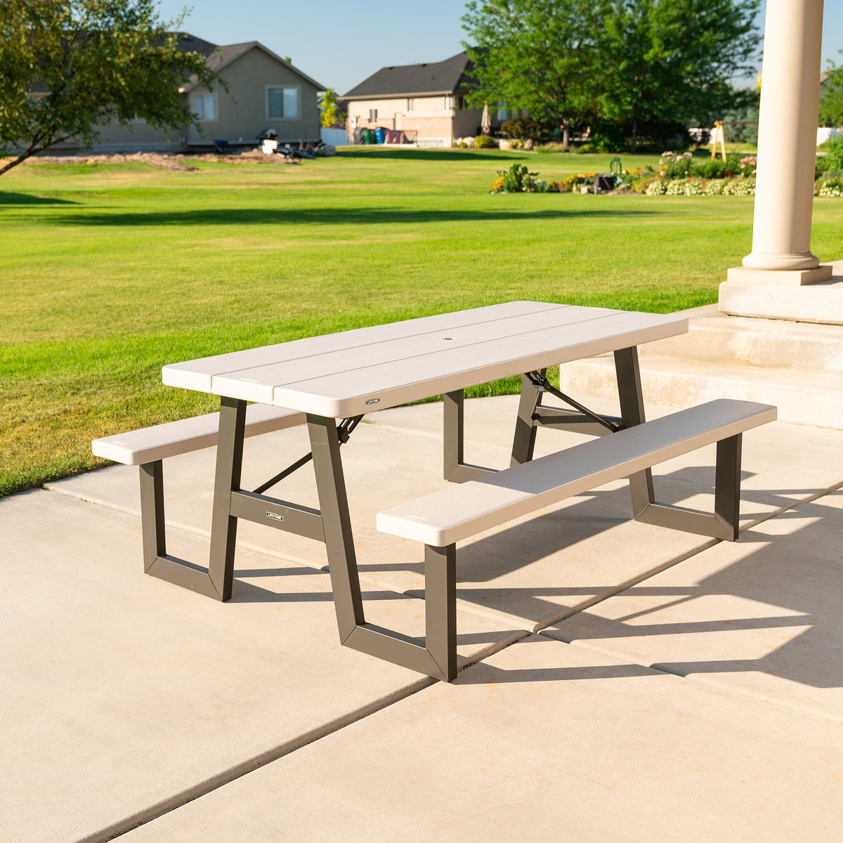 6-Foot HDPE Folding Picnic Table O64269