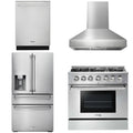 36 Gas Range, Range Hood, Refrigerator with Water and Ice Dispenser, Dishwasher G278636