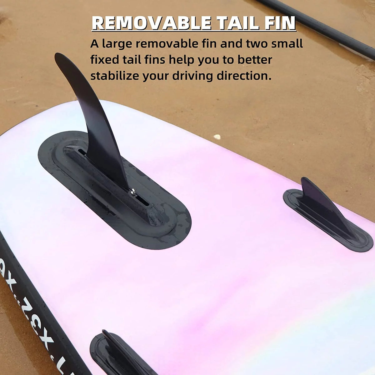 Inflatable Stand up Paddle Board 11ft Purple Q49866