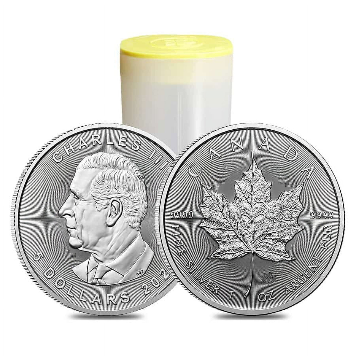 1 oz Canadian Silver Maple Leaf Coin D3440