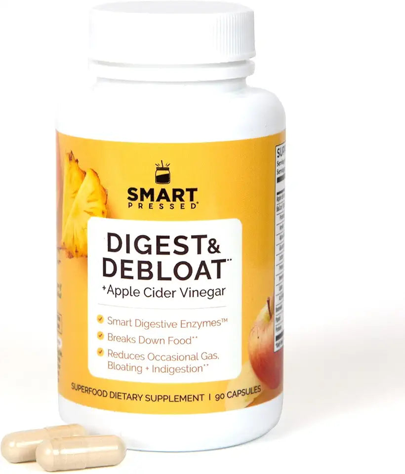 90 Capsules Digestive Enzymes with Apple Cider Vinegar Q684