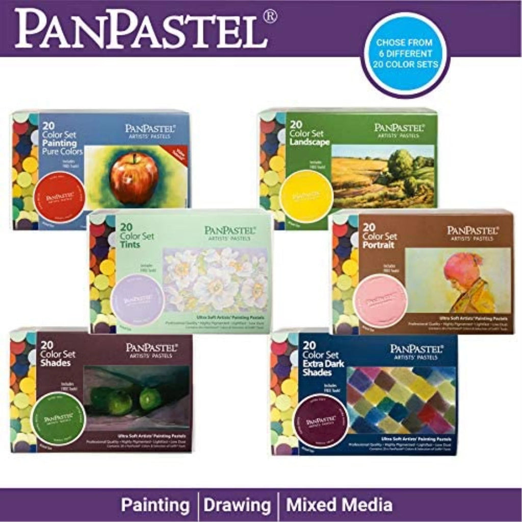 PanPastel Set 20-Colors Extra Dark Shades G4871