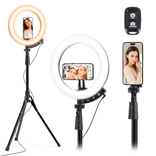 12'' Selfie Ring Light with 62'' Tripod Stand G376462