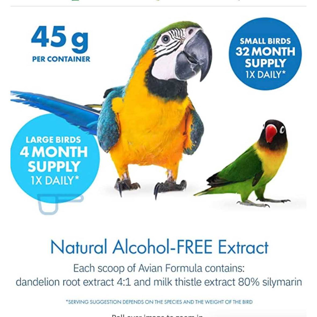 Milk Thistle & Dandelion Root Bird Supplement I1206
