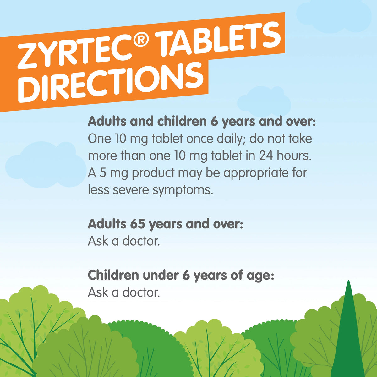 24 Hour Allergy Relief Tablets 10 mg Cetirizine Hci 90 Ct Z116822