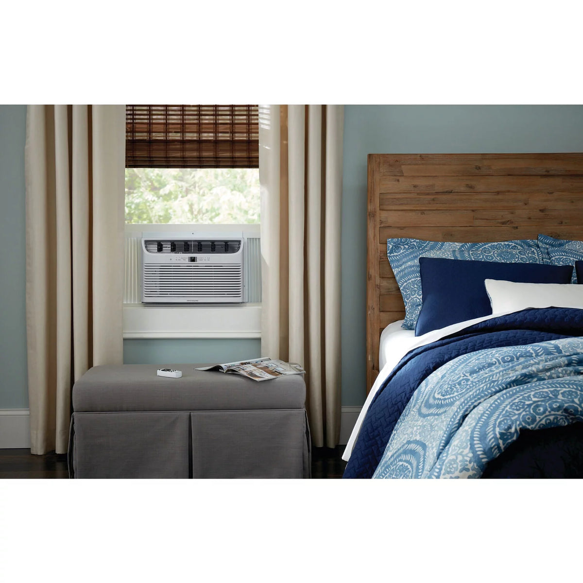 11,000 BTU Window Air Conditioner with Heater, White L72002