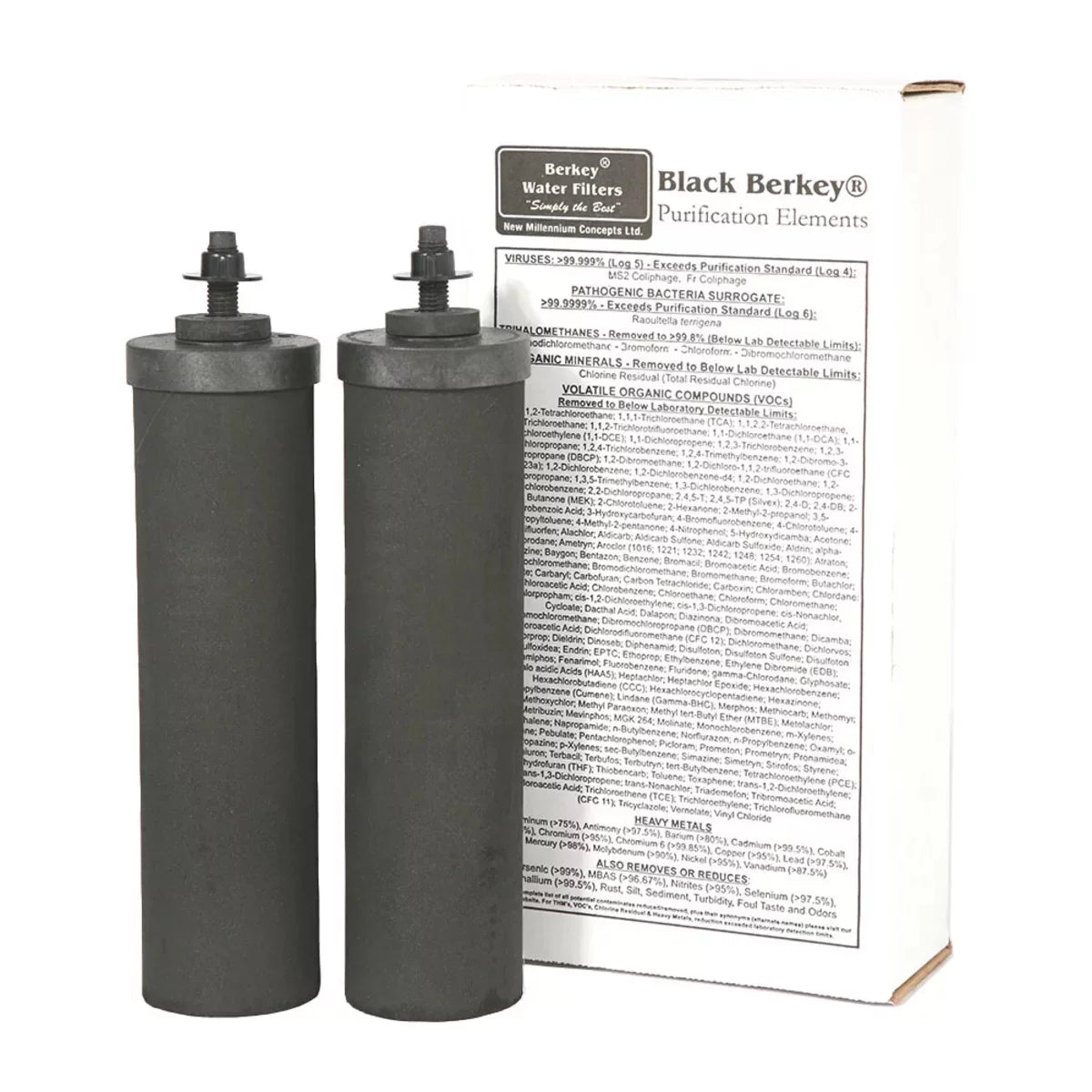 1.5 Gal Water System 2 Black Purifiers W9704