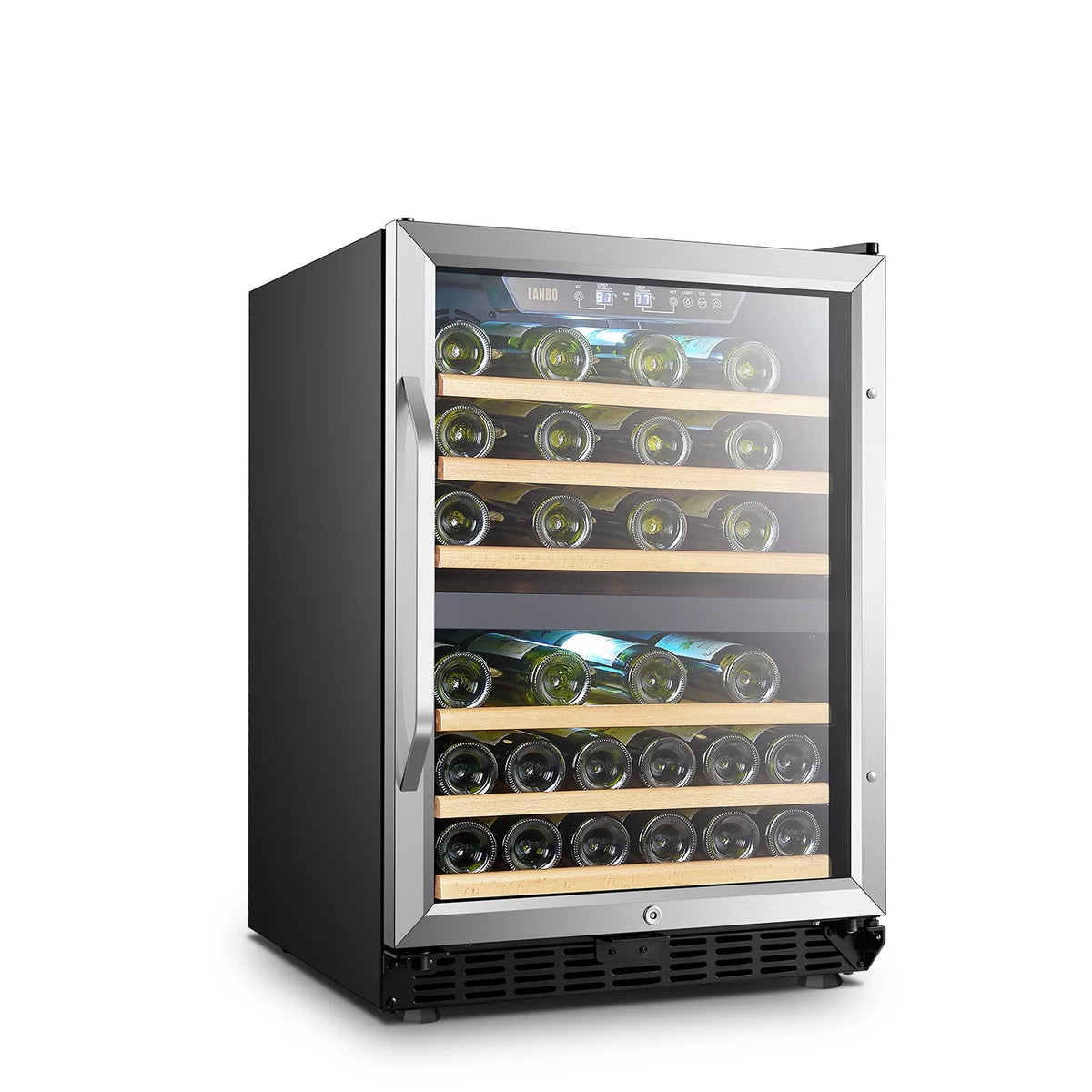 24 inch 44 Bottle Dual Zone Wine Cooler D1016