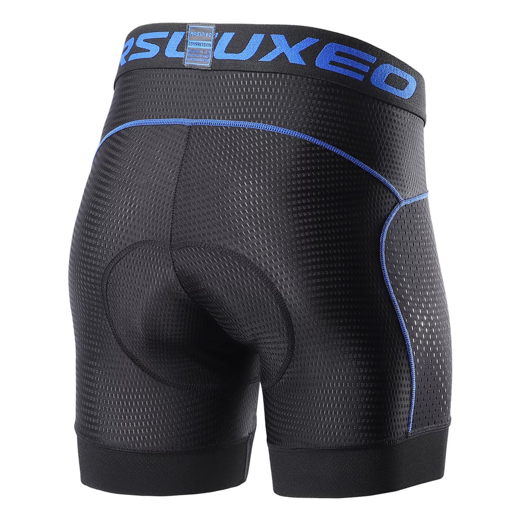 Men Cycling Underwear Shorts 5D Gel Padded Quick Dry G634371