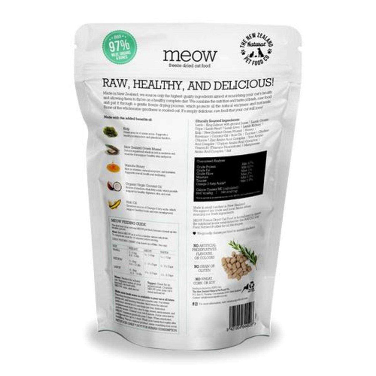 Lamb & King Salmon Freeze-Dried Cat Food F1458