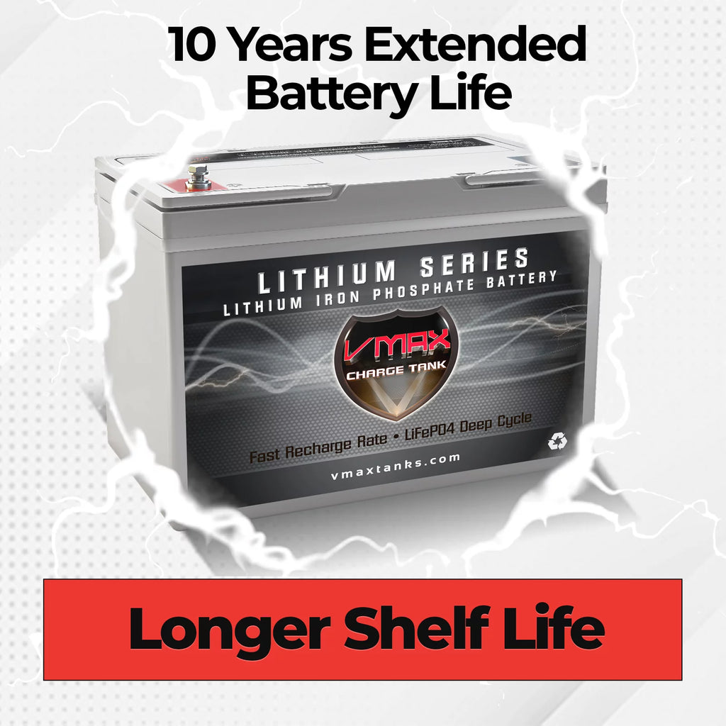 12V 55AH LiFePO4 Lithium Battery with BMS B632163