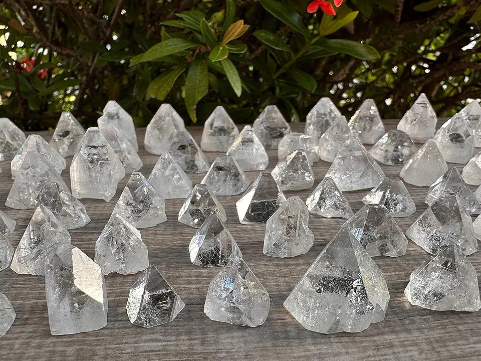 16 oz Apophyllite Tips Point Pyramid Raw Crystals and Stones B300860