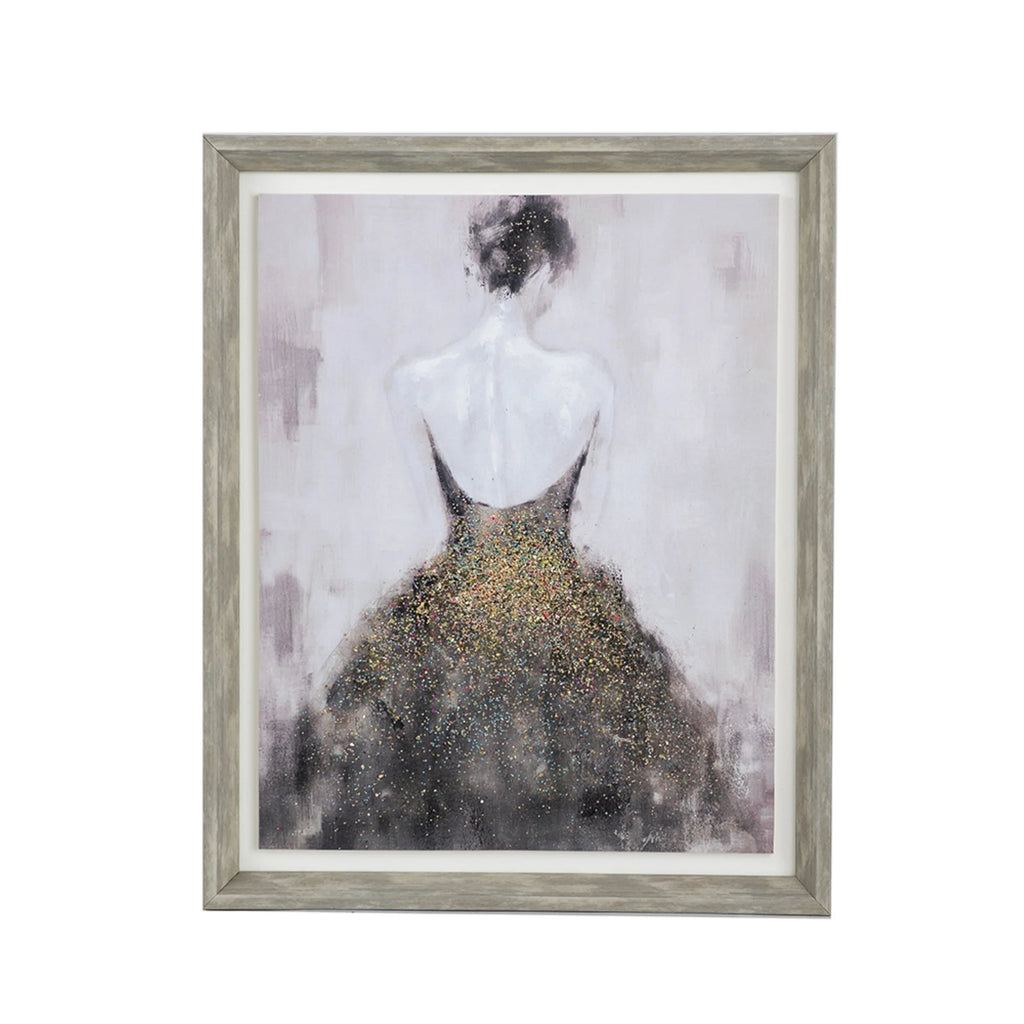 Canvas Framed Wall Art 17.25" x 21" J677