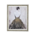 Canvas Framed Wall Art 17.25" x 21" J677