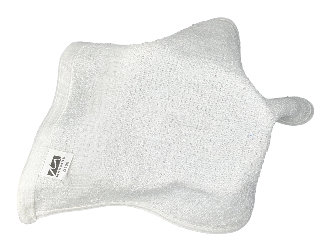 White Cotton Washcloths Set of 60 H4960