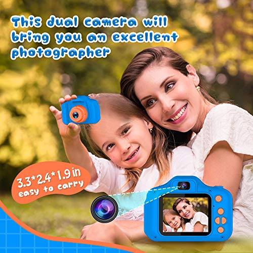 Kids Selfie Camera with 32GB SD Card C396