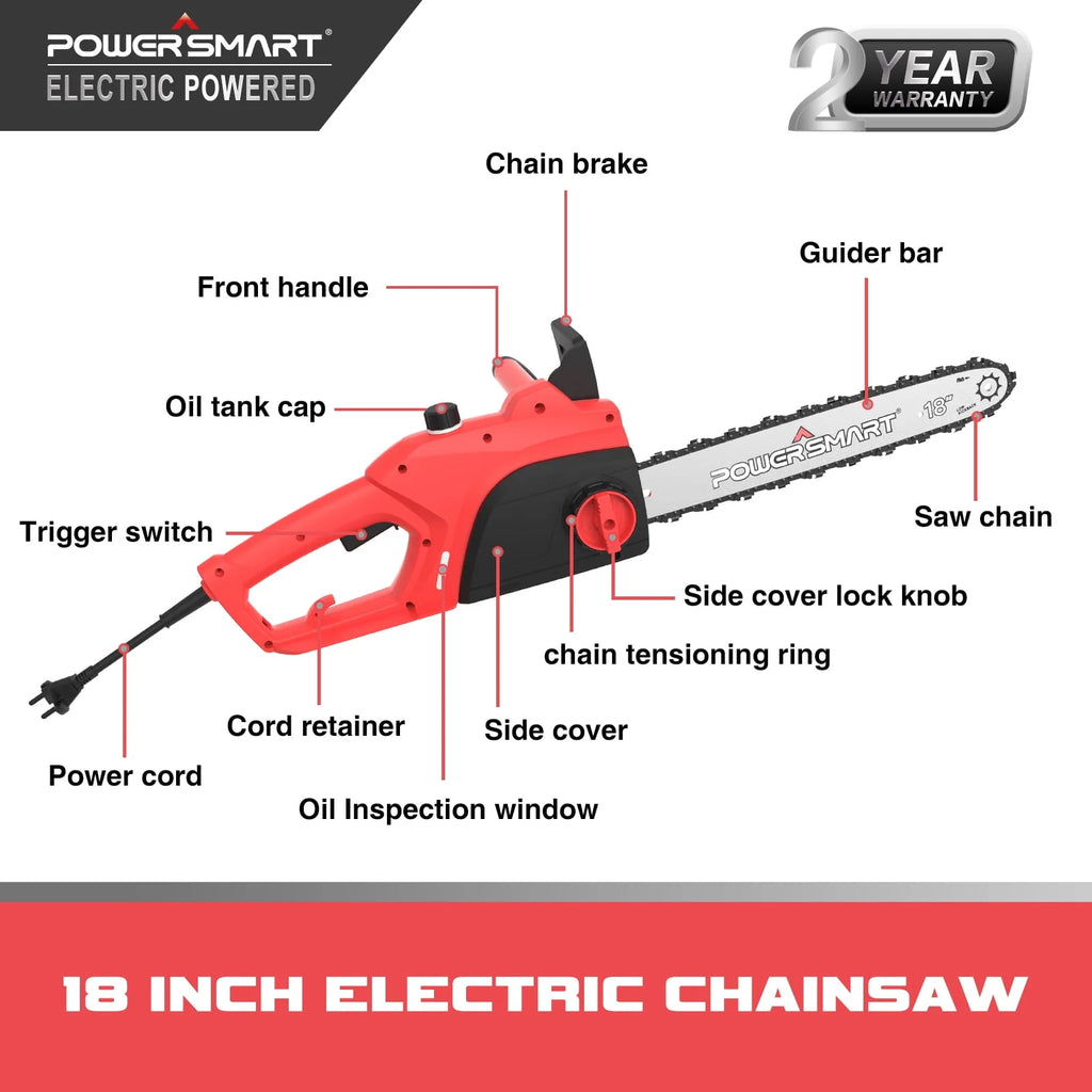 18 inch Corded Electric Chainsaw P3442