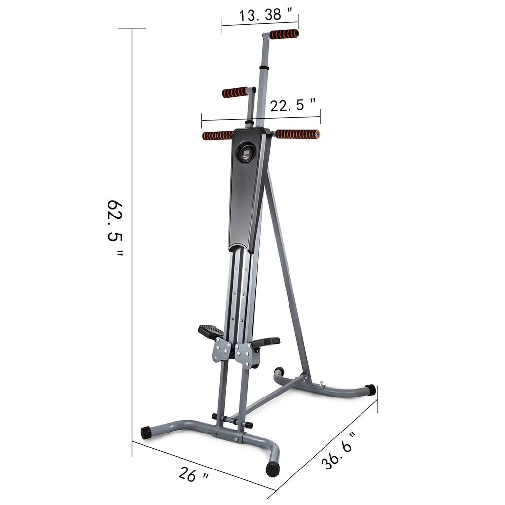 Folding Vertical Climber Stepper 2 in 1 Q873393