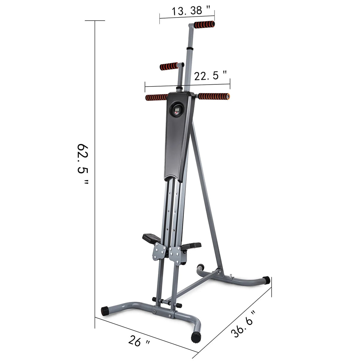 Folding Vertical Climber Stepper 2 in 1 Q873393